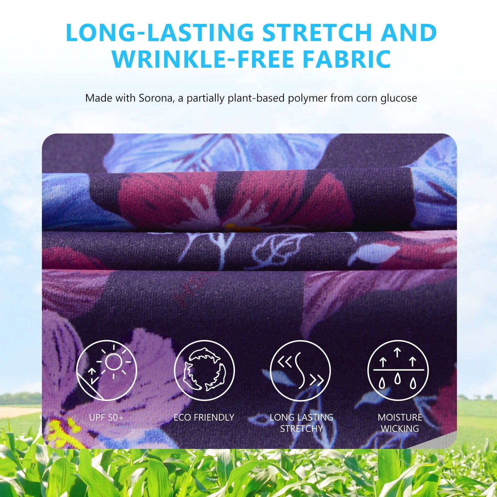 BASSDASH - Camiseta de pesca antiarrugas para mujer, con protección solar UPF 50+, cuello en V, transpirable, para senderismo